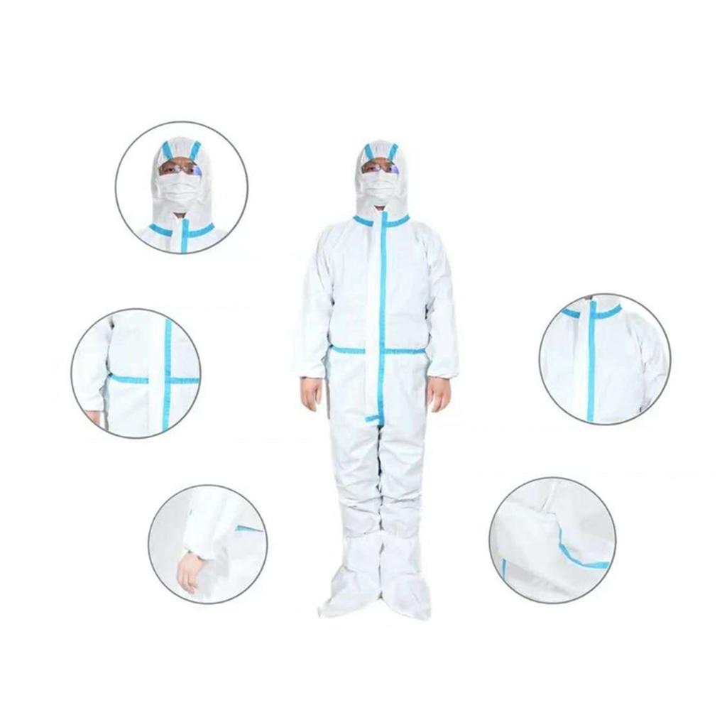 Disposable Waterproof Rust-Resistant Protective Coverall Spray Painting Suit