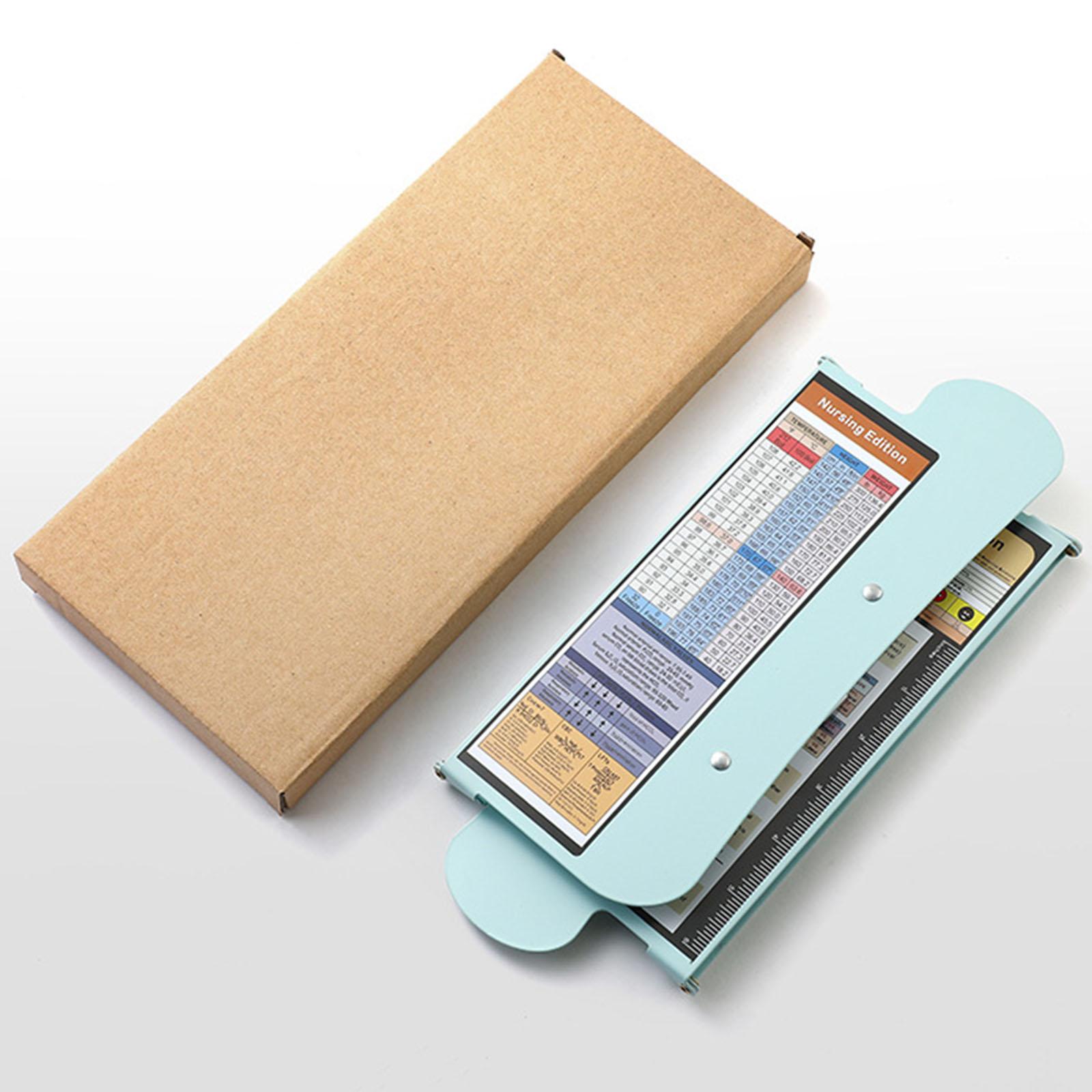 Standard Clipboard Writing Board with Stickers for Workplace Restaurant Blue