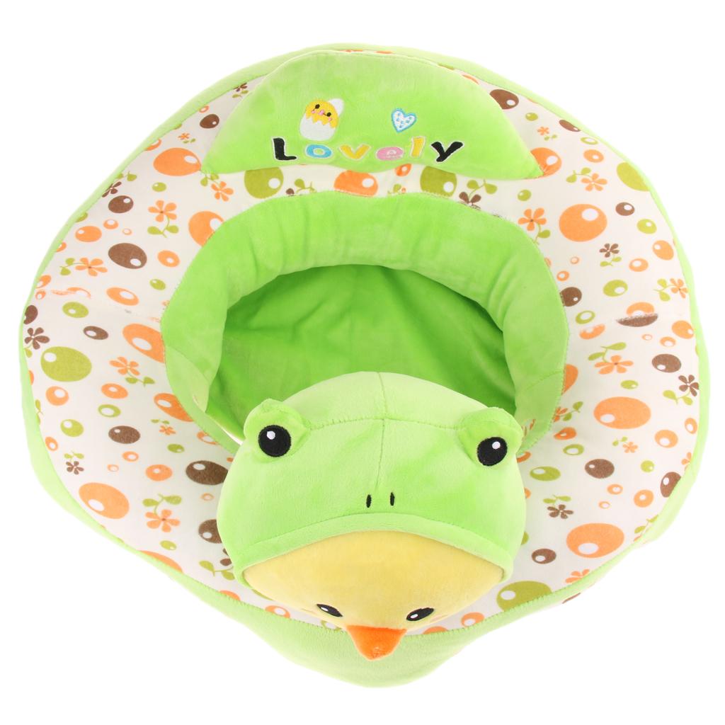  Baby Support Seat Infant Learn Sit Soft Chair Cushion Sofa 