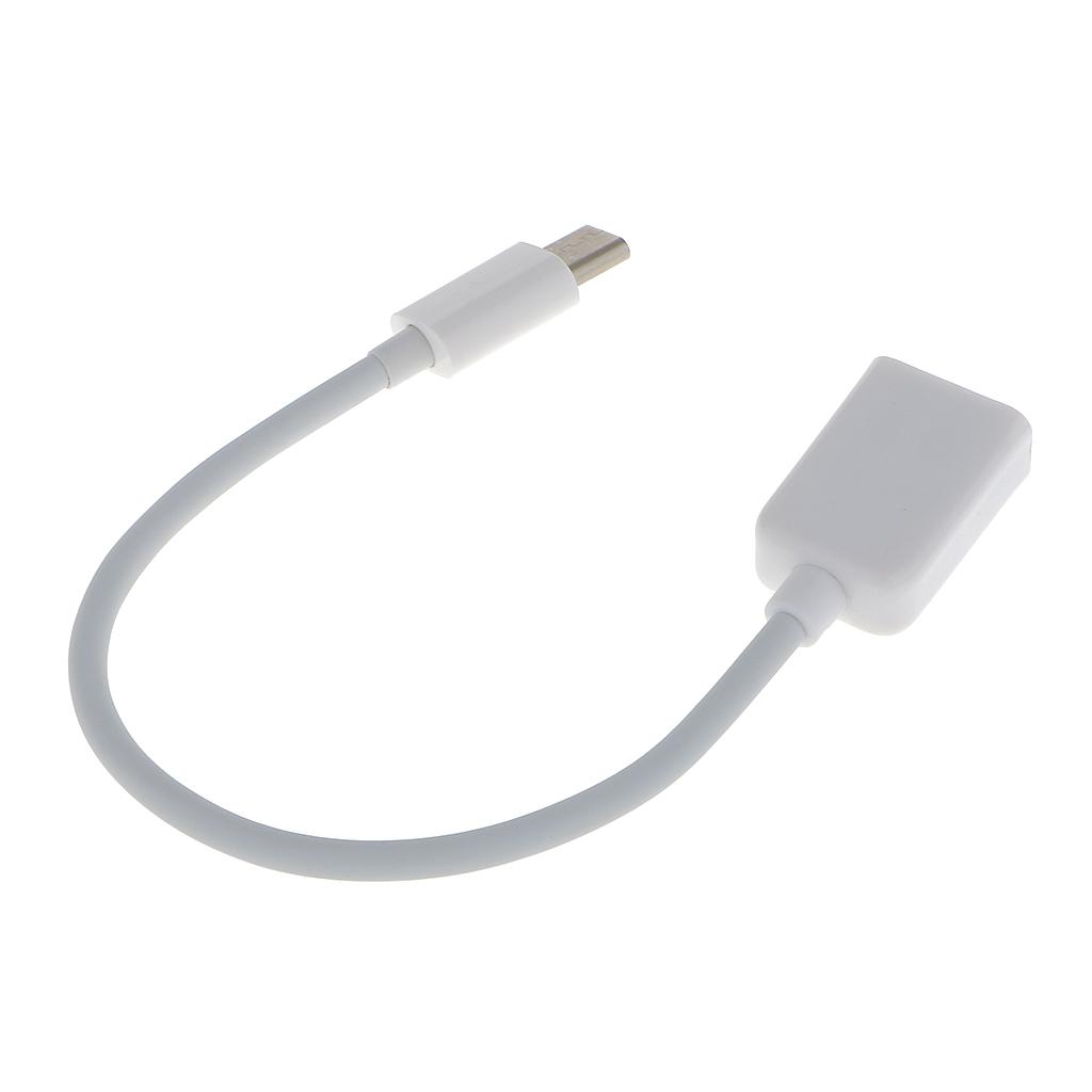Type C USB 3.1 Male to Type A USB 3.0 Female OTG Cable Adapter for Macbook