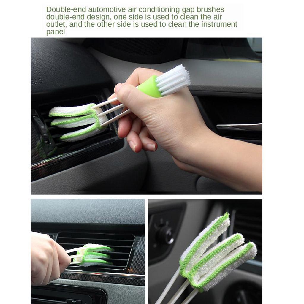 1x Car Auto Multifunctional Air Conditioning Outlet Dashboard Cleaning Brush