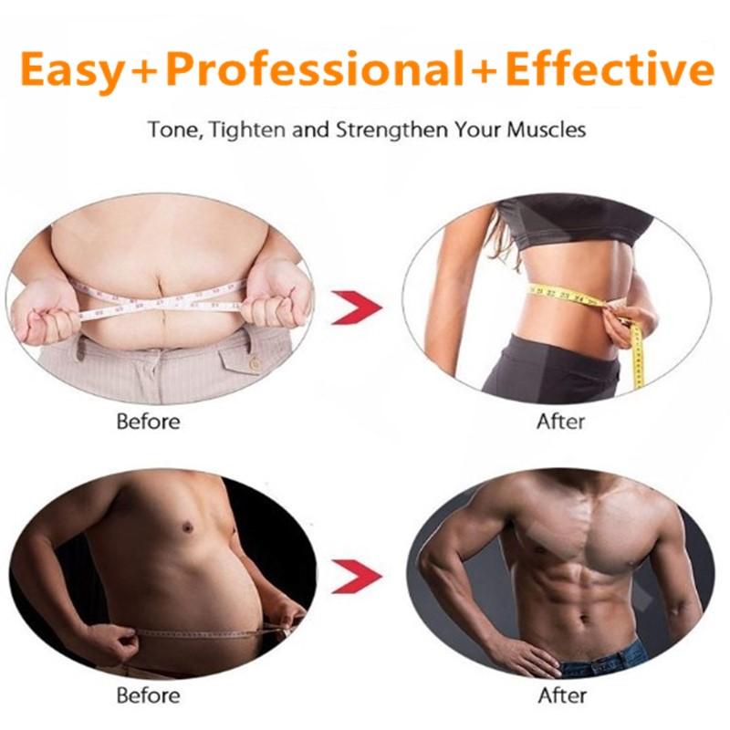 Portable Abs Stimulator Muscle Toner Abs Stimulating Belt Abdominal Toner