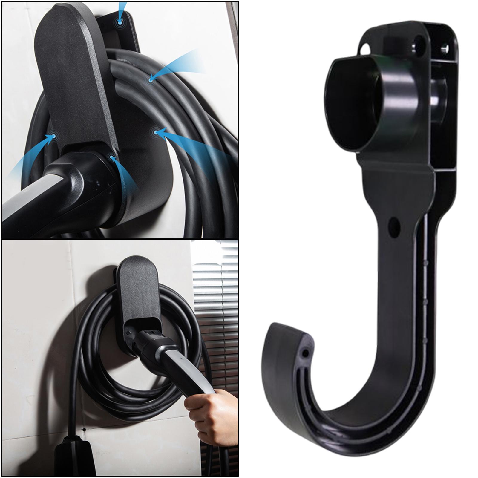 EV Charger Holder EV Electric Vehicle Bracket Connectors Charging Cable