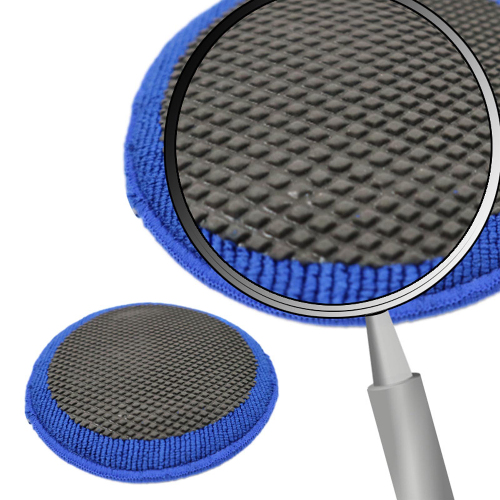 2xClay Bar Pad Reusable Washable Auto Detailing for Glass Cleaning Home