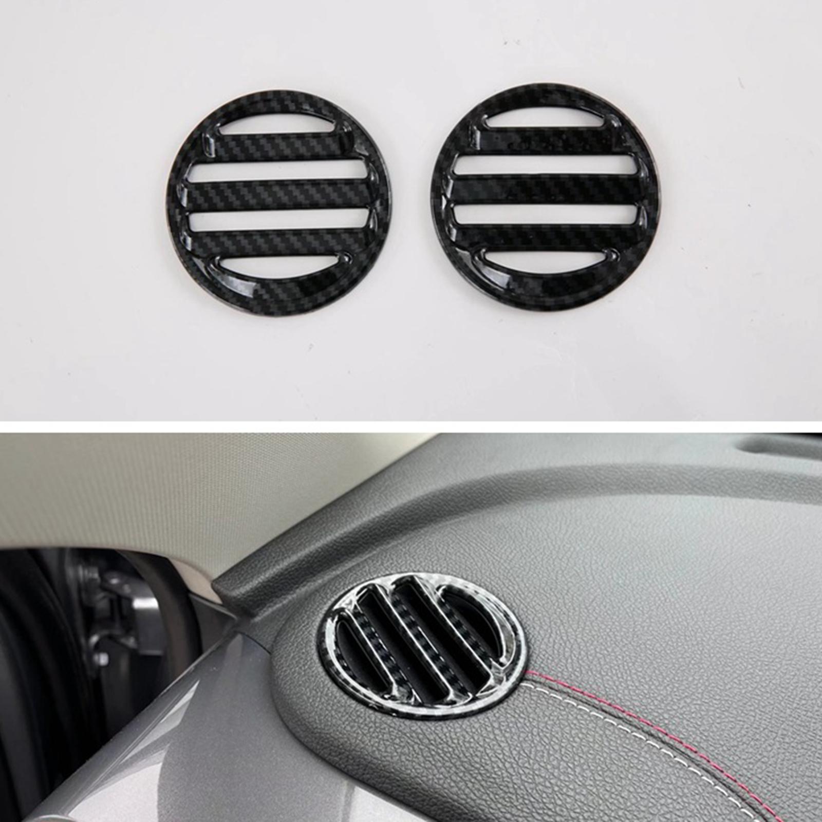 2Pcs Dashboard Side Vent Outlet Cover Frame for Byd Destroyer 05