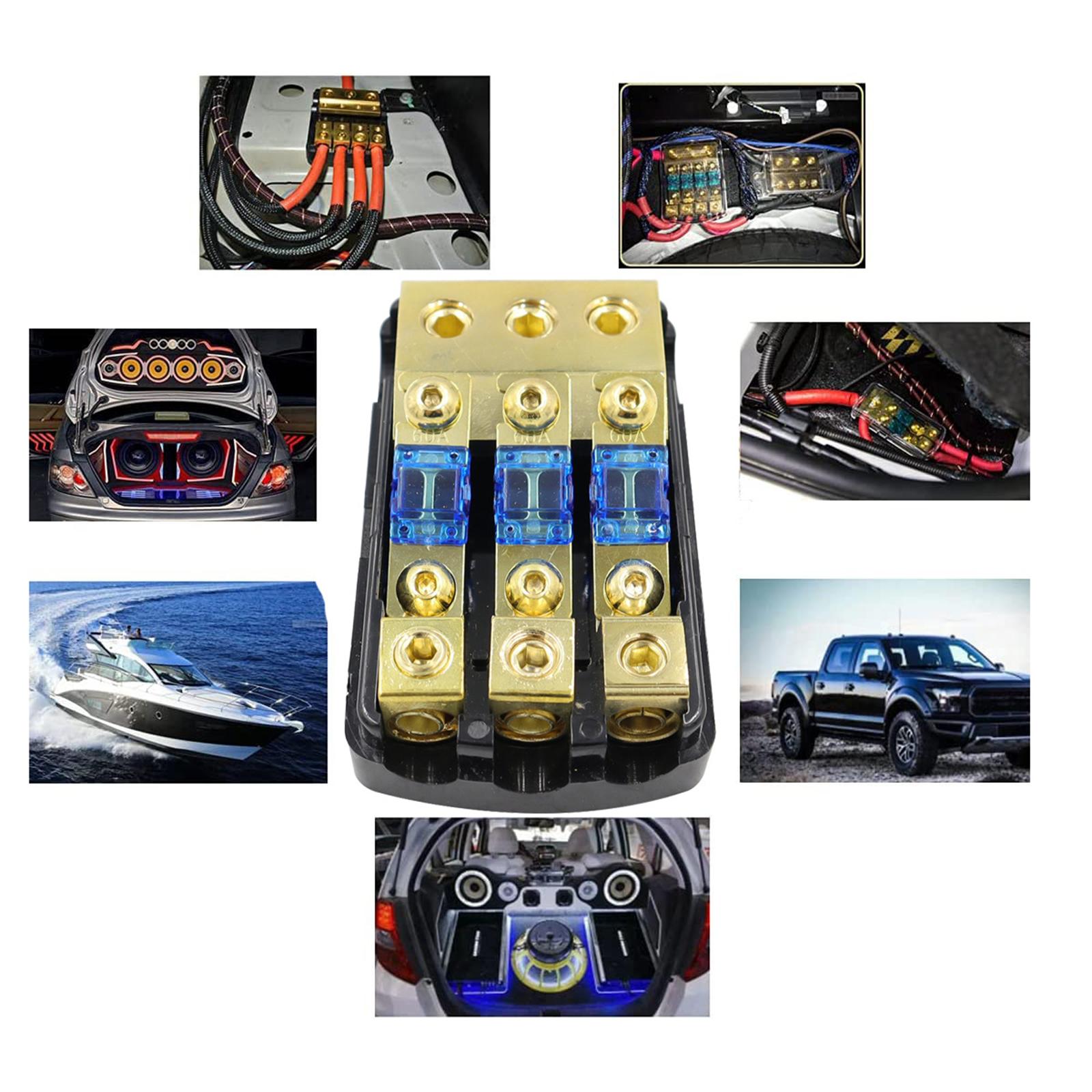 Mini Anl Fuse Holder Professional Anl Fuse Box for Car Stereo Amplifier