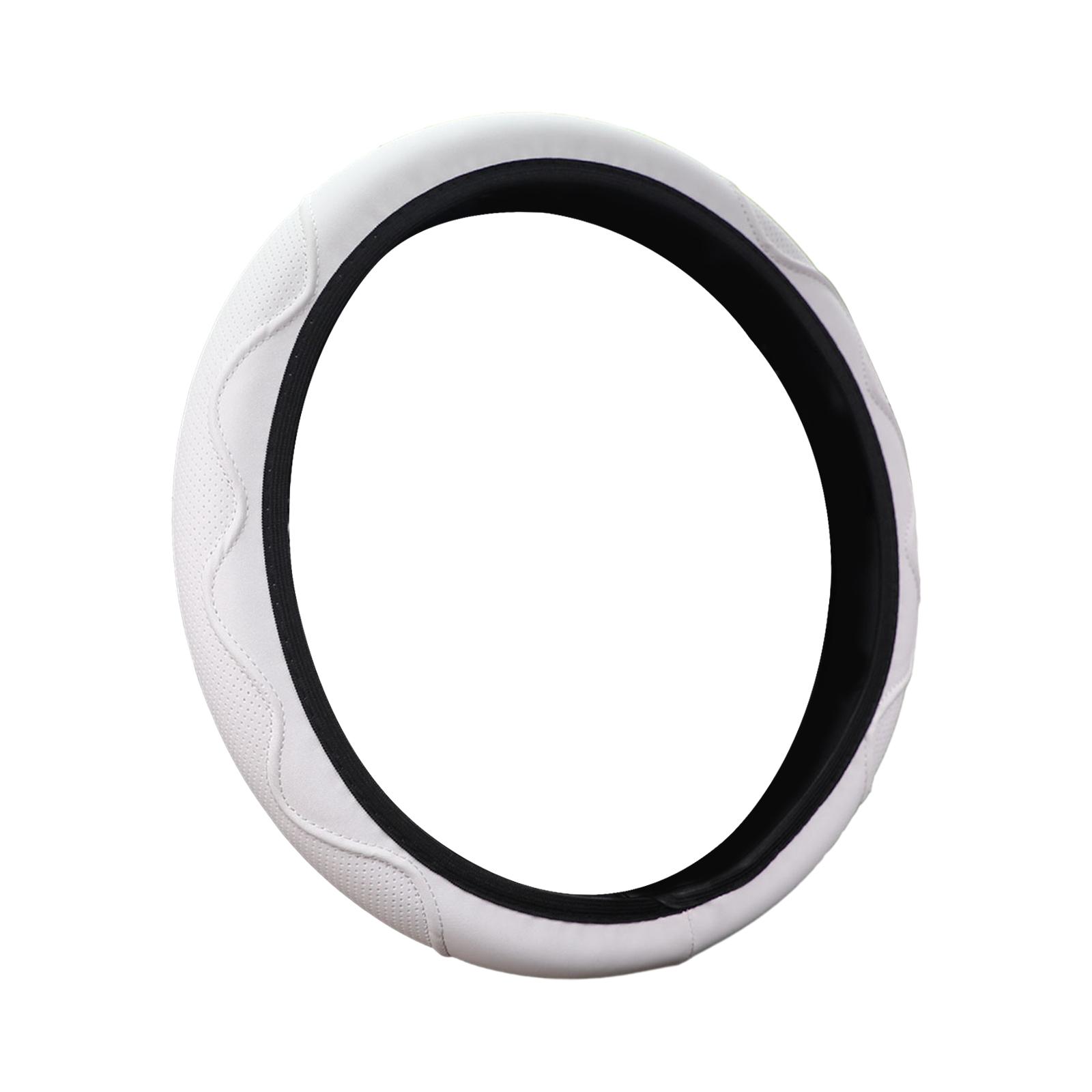 Steering Wheel Cover White
