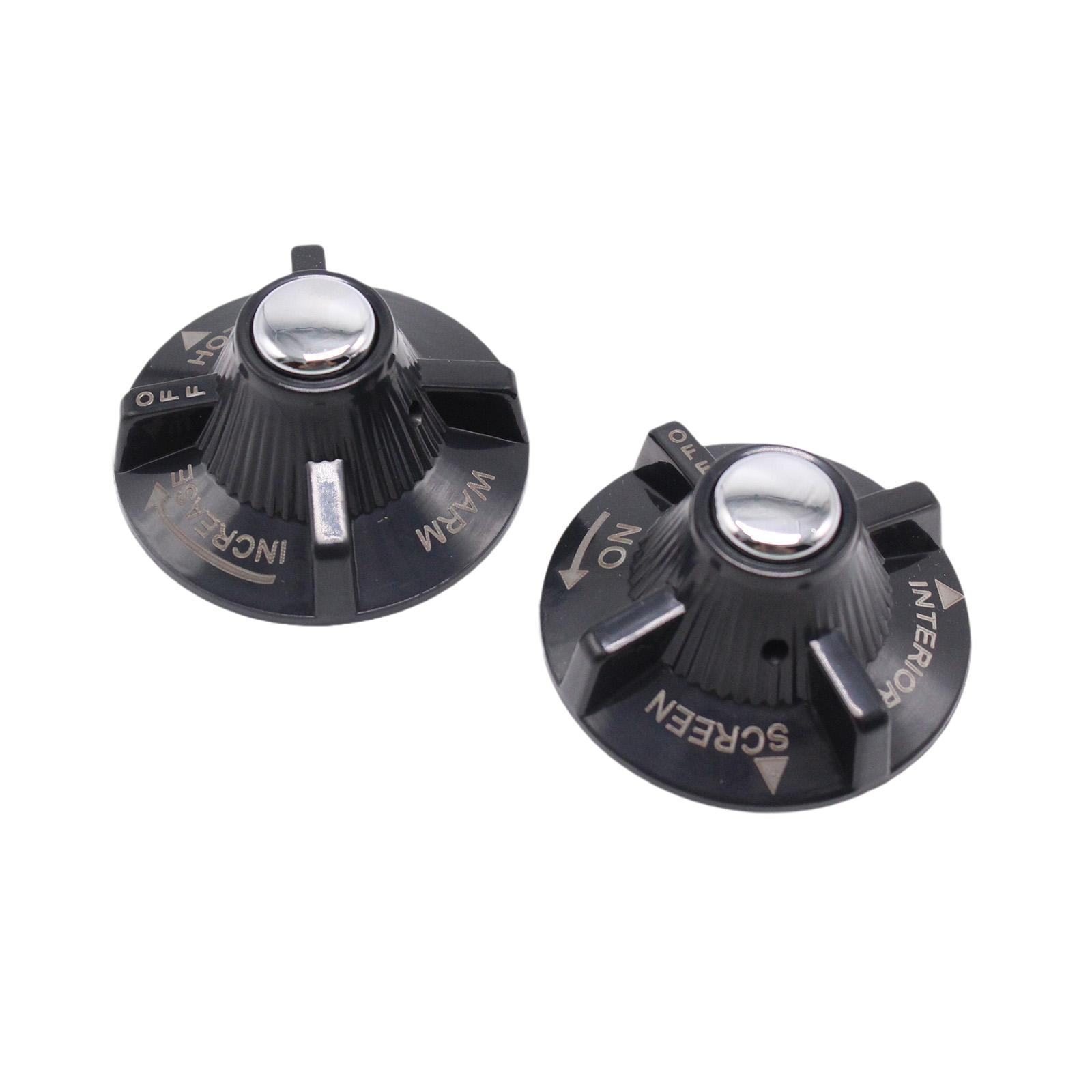 Heater and Air Control Knobs