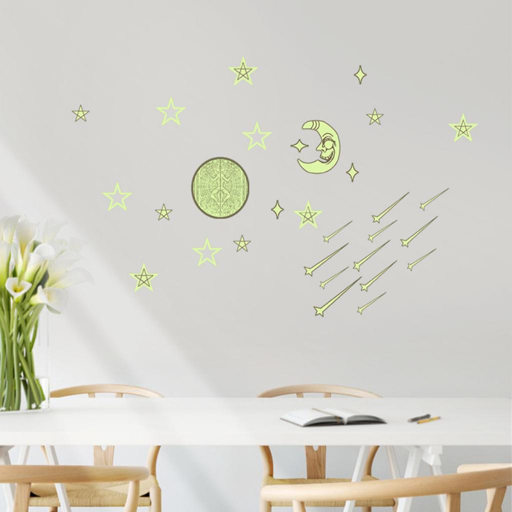 Constellation Pattern Luminous Wall Sticker Waterproof Wallpaper Gemini