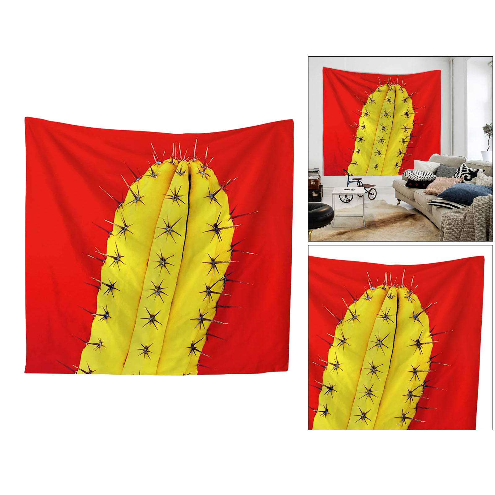 Pineapple Tapestry Fruit Tapestry Landscape Wall Hanging Red 200X150cm