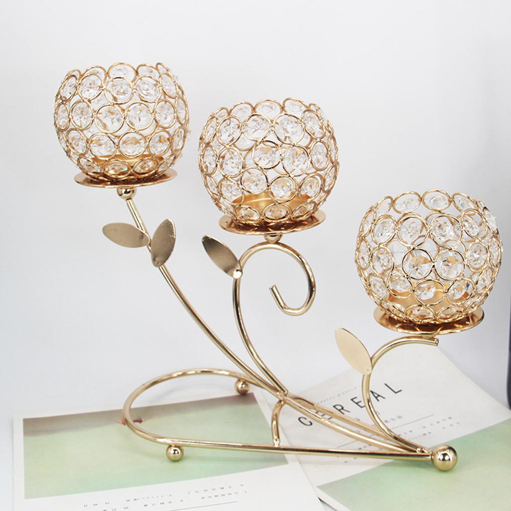 Candle Holder Metal Candelabra Party Candlestick Home Candelabrum Decoration