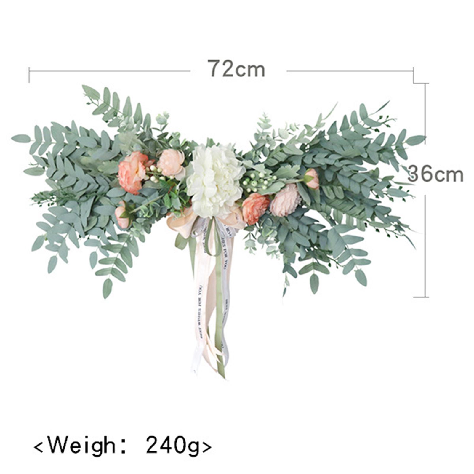 Wedding Arch Flower Door Hanging Wreath Garland Background for Wedding