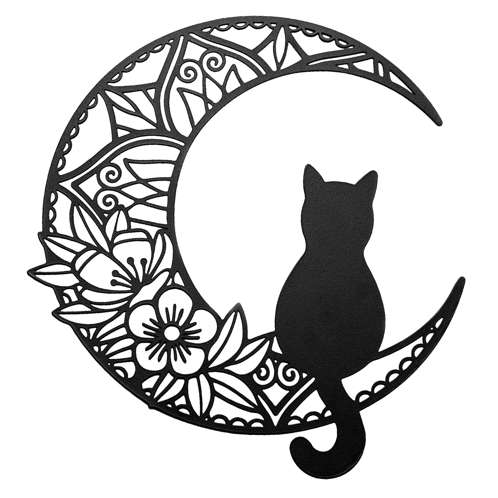 Black Cat Wall Decor