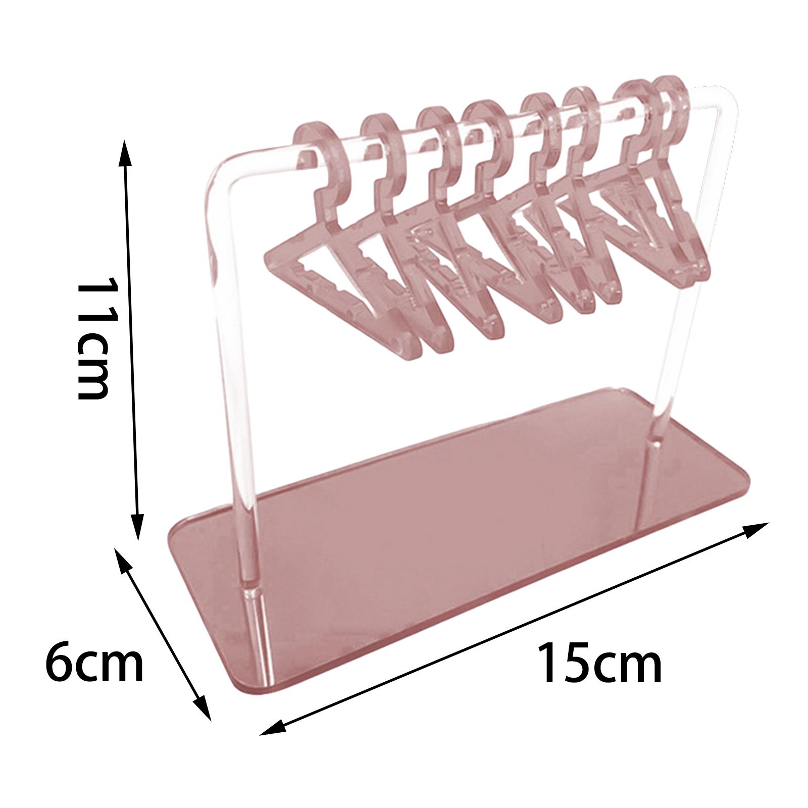 2xEarrings Display Stand Acrylic Earrings Storage Rack Jewelry Display Holder