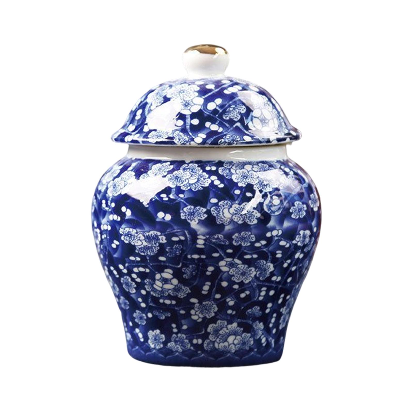 Porcelain Ginger Jar Glazed