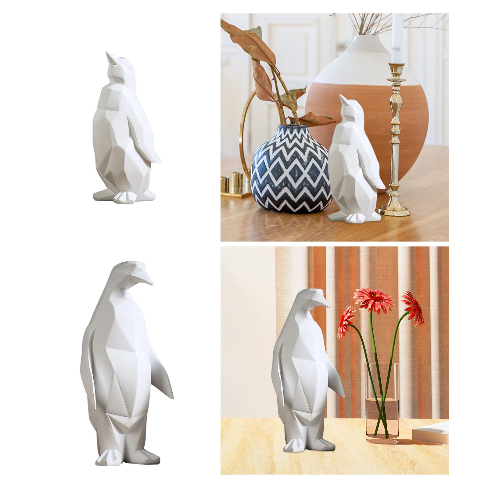 Penguin Sculpture Collectible for Restaurant Drawing Room Housewarming Large