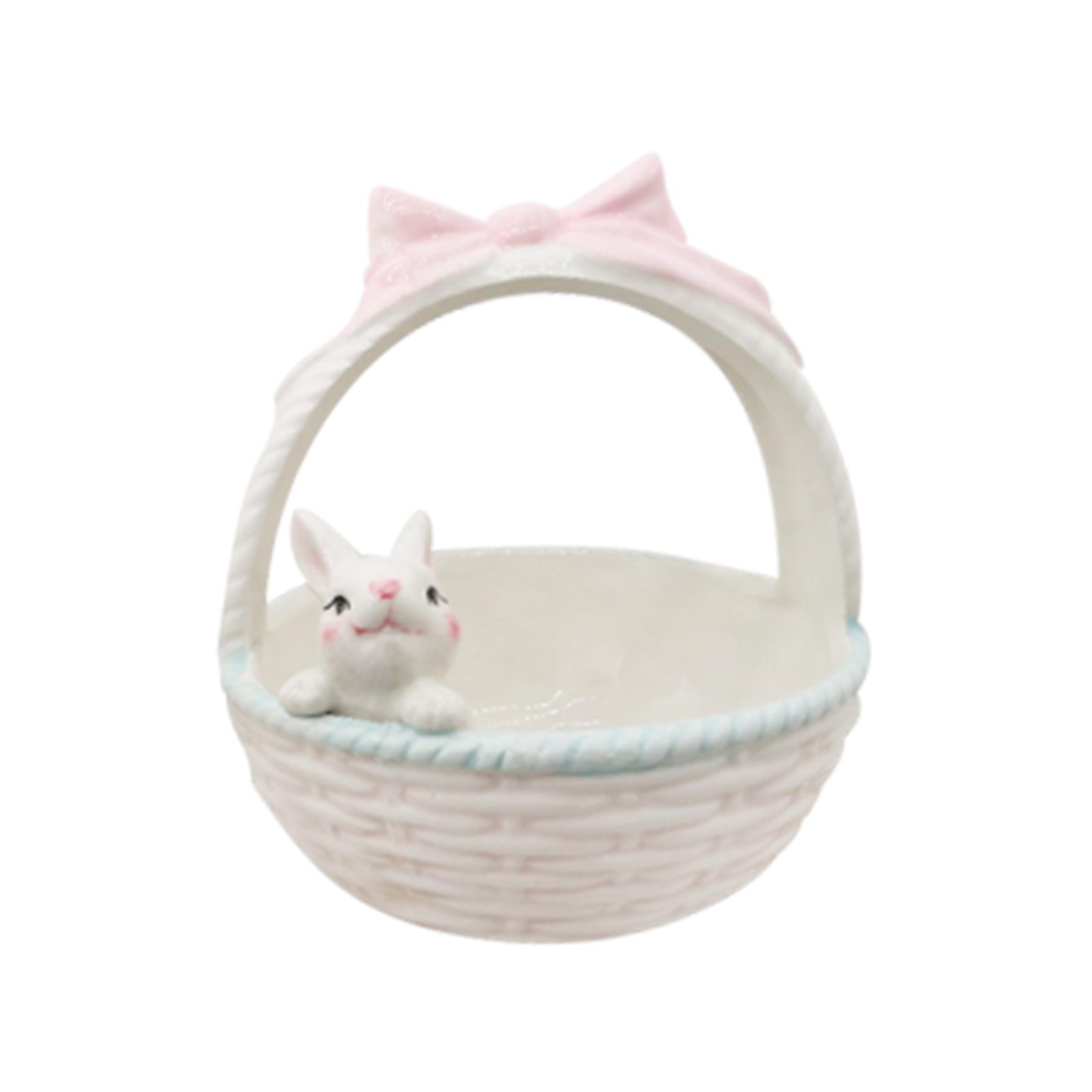 Ceramic Rabbit Basket