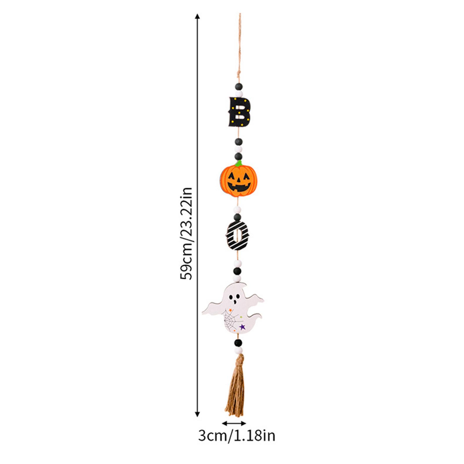 Halloween Hanging Ornament Durable Cute for Tabletop Wall Door Haunted House Style A