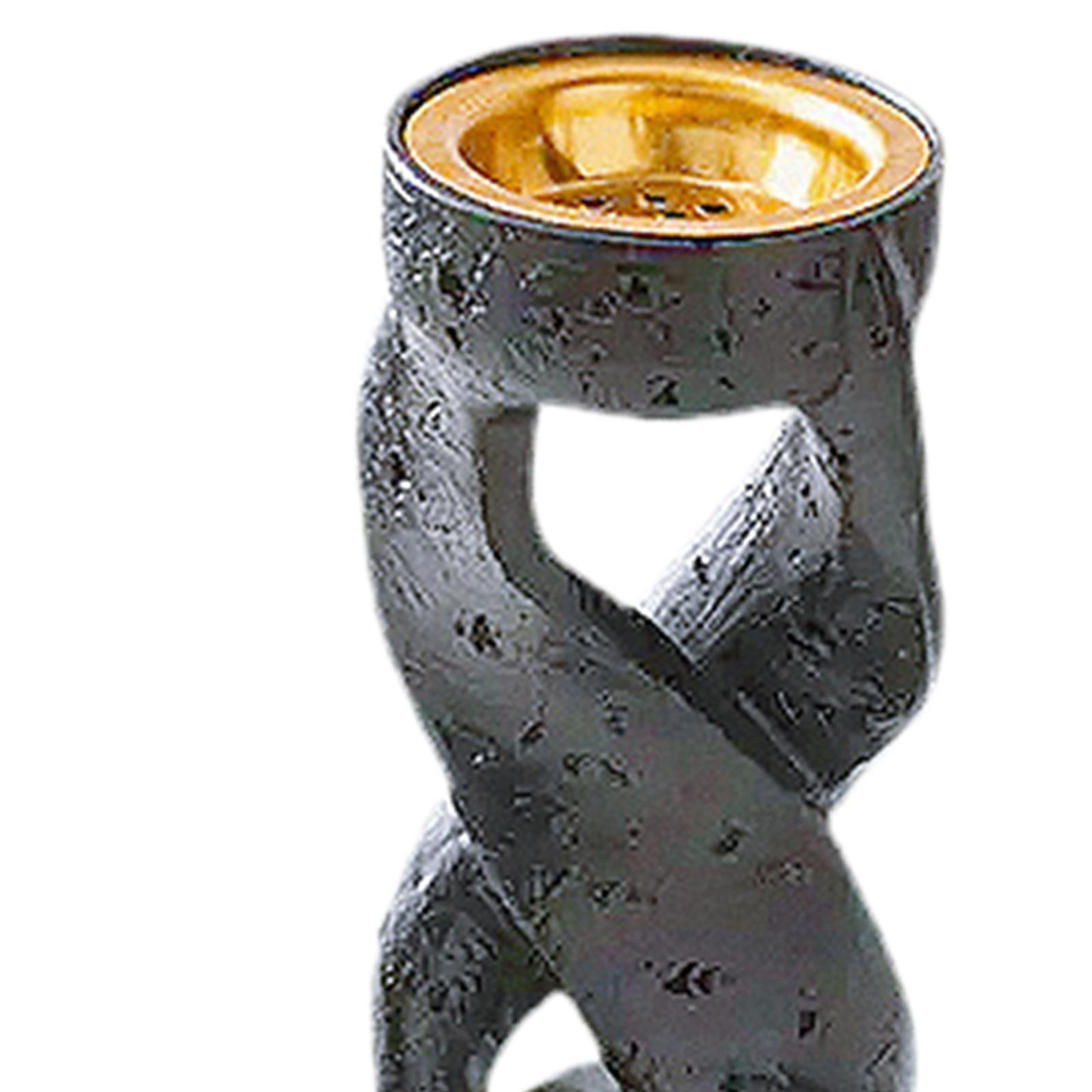 Incense Burner Exotic Style Burner for Meditation Table Mantel black