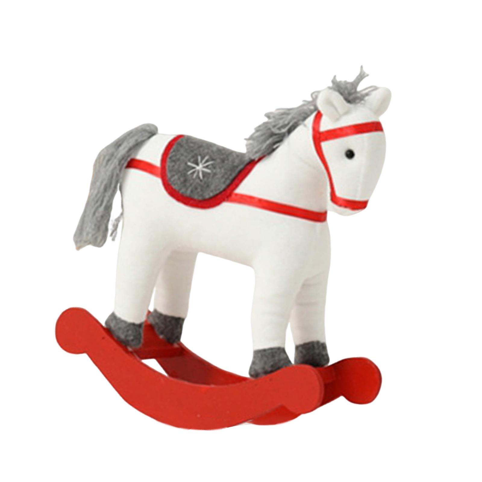 Christmas Rocking Horse Plush Toy