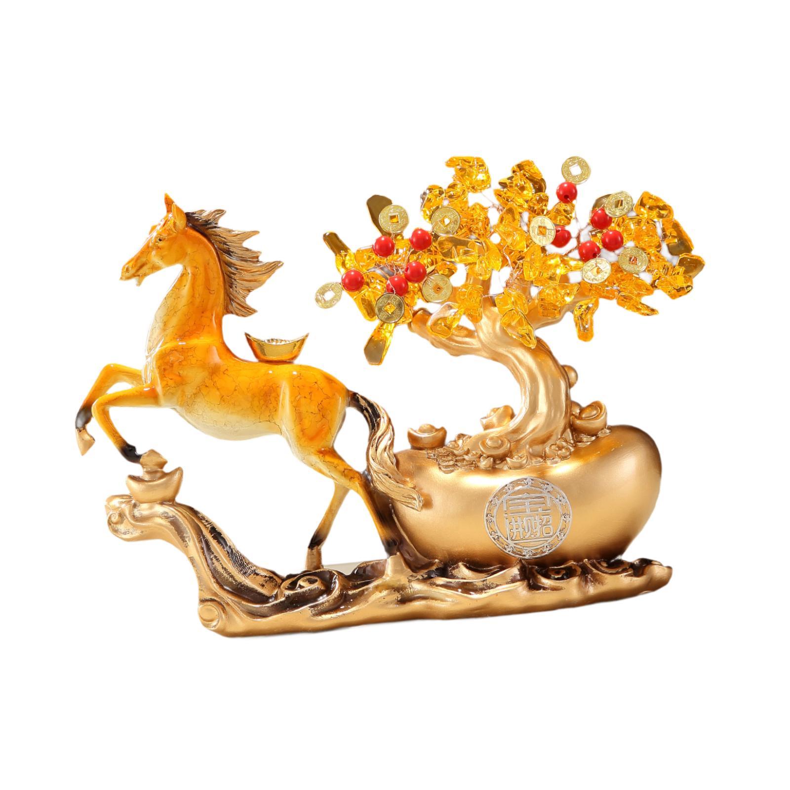 Horse Figurine Orange