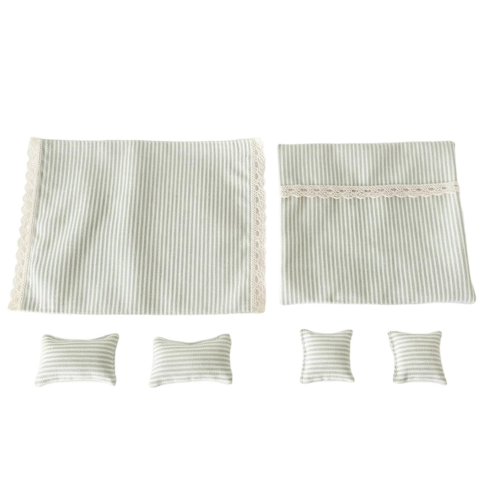 Dollhouse Bedding Set 1:12 Scale