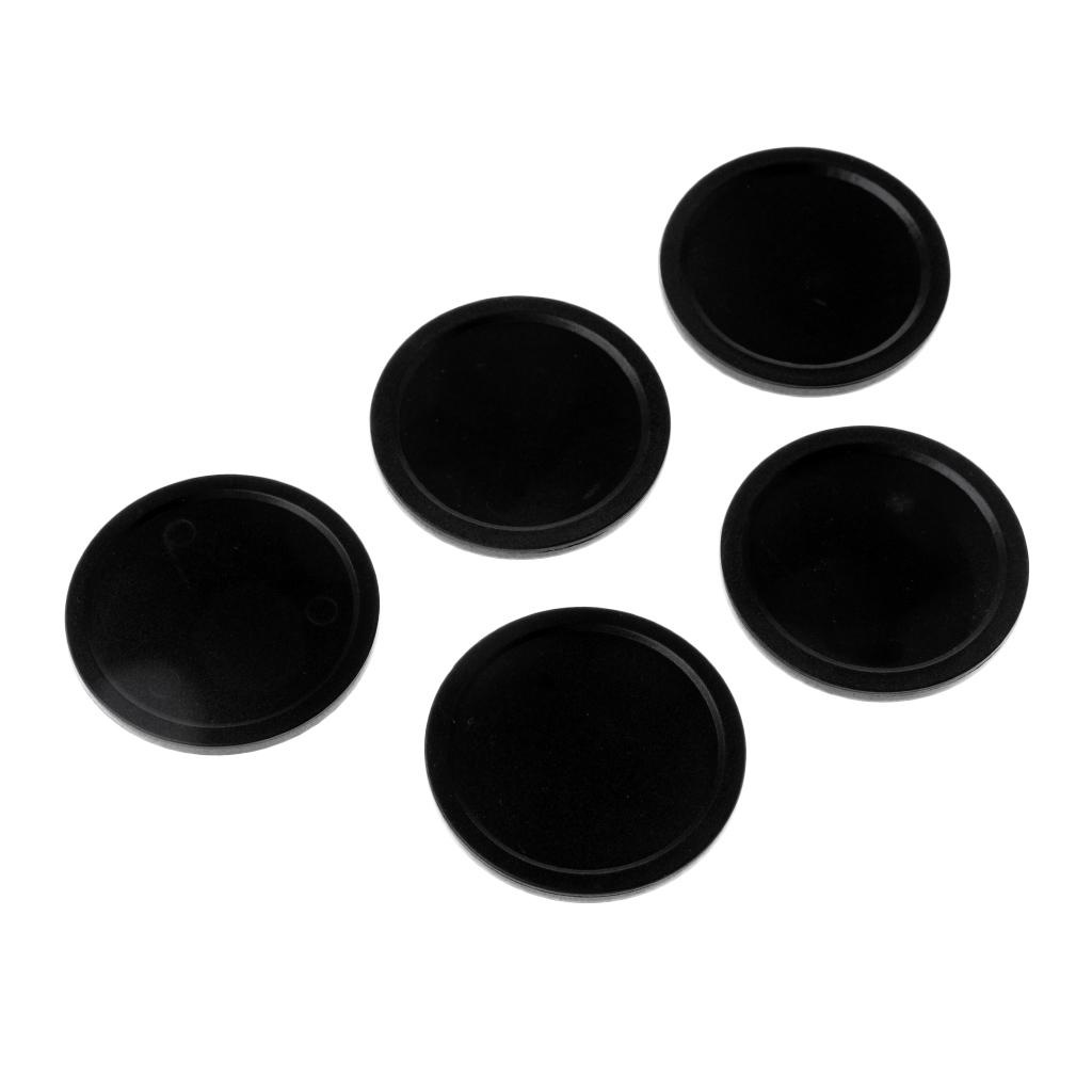 5 Pieces Air Hockey Replacement Pucks for Full Size Air Hockey Tables ...