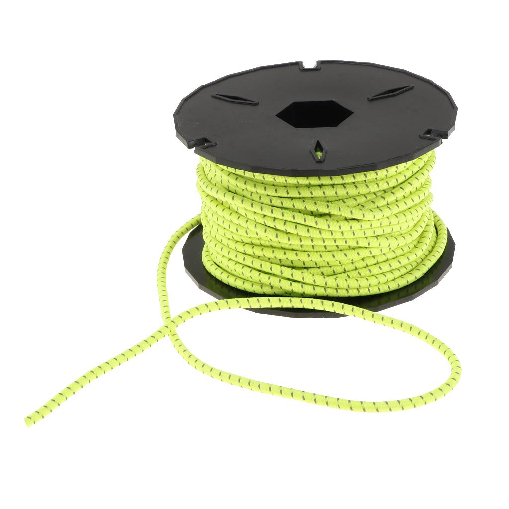 Strong Elastic Bungee Rope Shock Cord Tie Down Cargo Line DIY Jewelry Making 