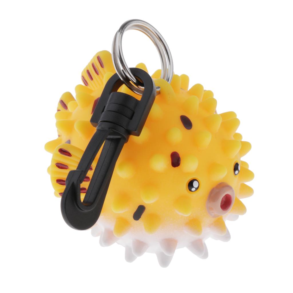 Creative Scuba Dive Mouthpiece Cover with Clip Regulator Holder Balloonfish