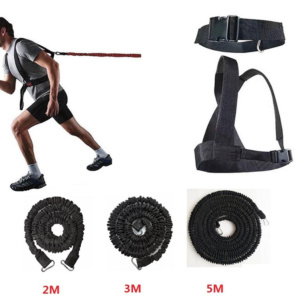 Shoulder Harness  Pull Sled Drag Power Speed Weight Training  Strap 2Meters