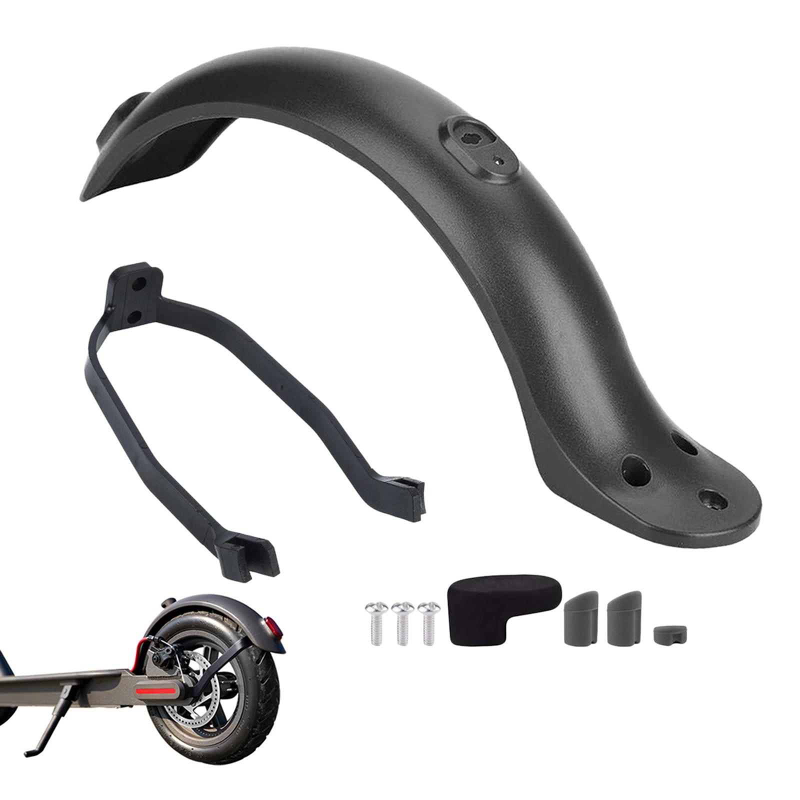 Durable Electric Scooter Rear Mudguard M365 Blocker Fender Replacement Black