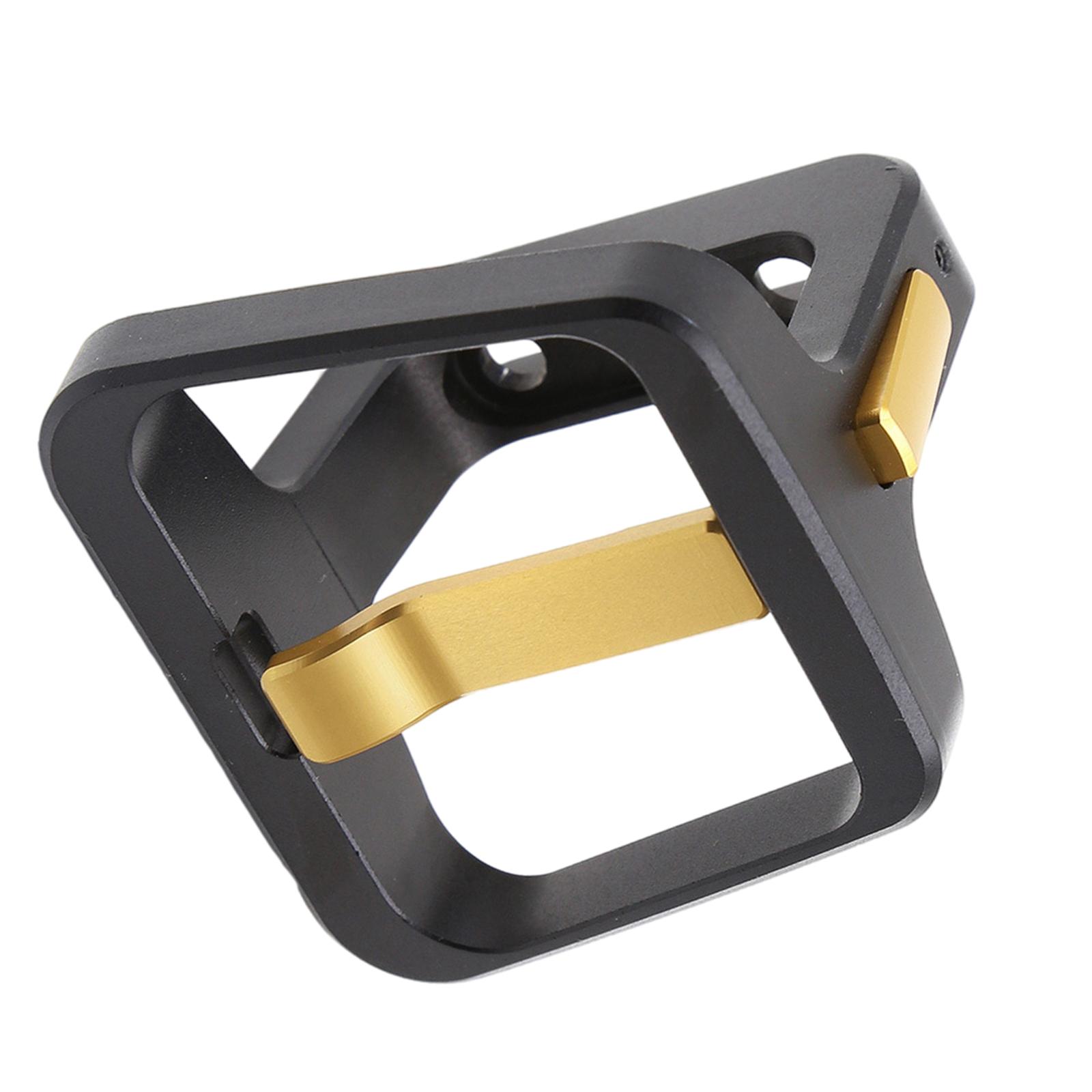 Folding Bike Front Carrier Bracket Adapter Block Holder Mount Black Gold