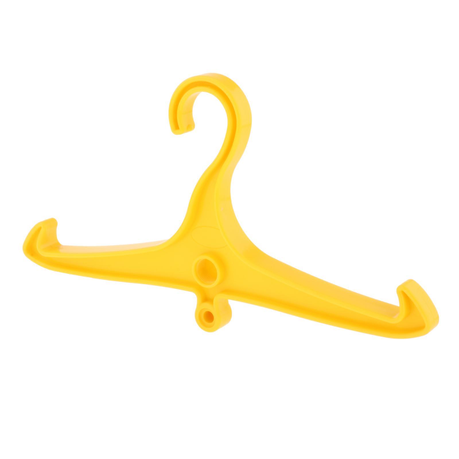 Wetsuit Hanger Swimming Gear Scuba Diving Accessory Drain Hangers yellow