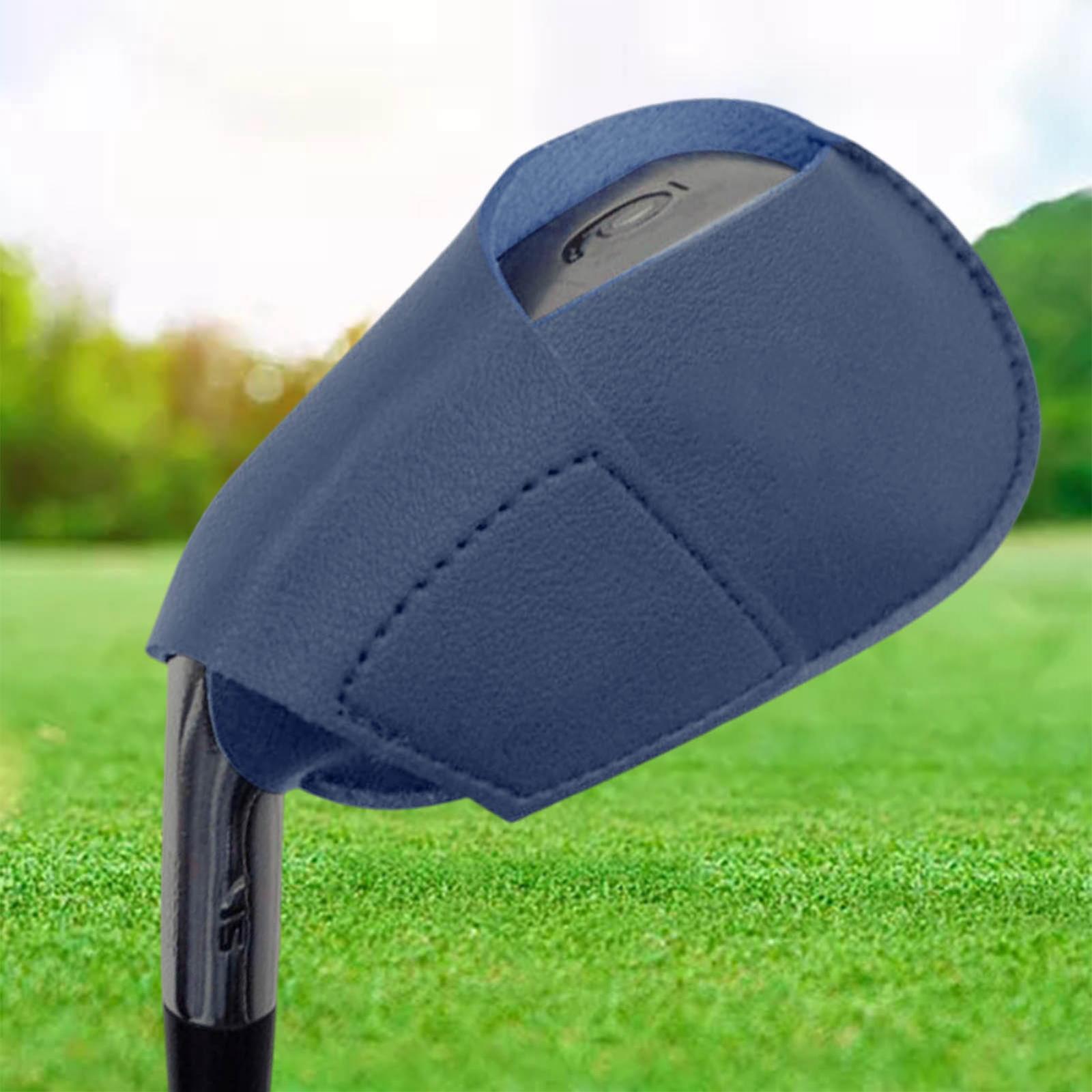 PU Leather Head Cover Protector Golf Iron Head Cover for Golf Blue
