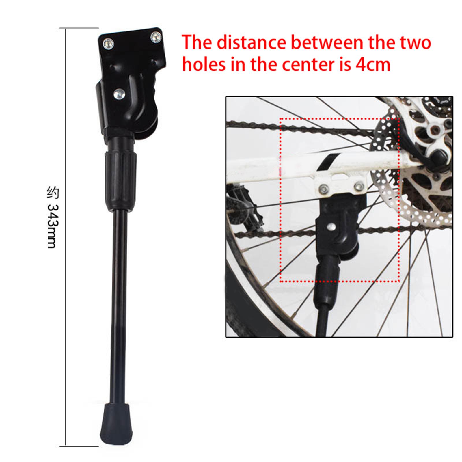 Bicycle Kickstand Support Mounted Foot Brace for Bikes Not Adjustable