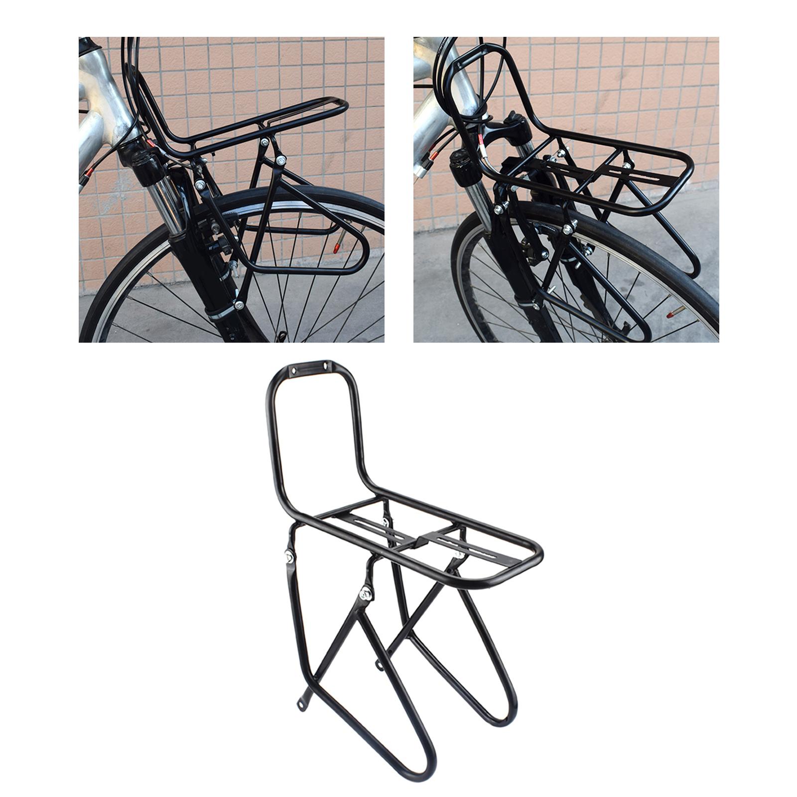 Bike Front Rack Bicycle Carrier Practical Basket Holder for Mountain Bikes