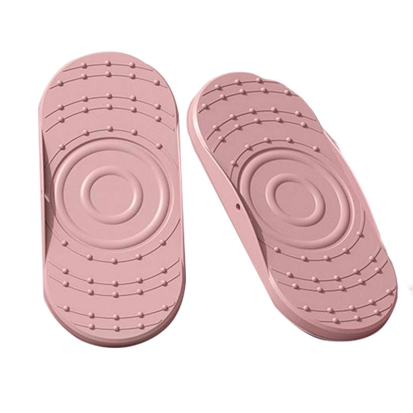  Twist Waist Disc Boarding for Aerobic Exercise  Pink