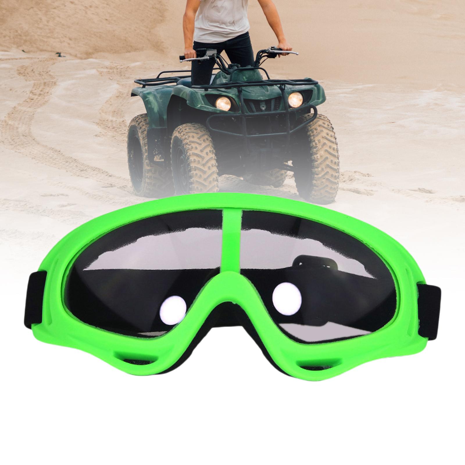 Ski Goggles Adjustable Strap Eyewear Windproof for Adult Skating Cycling