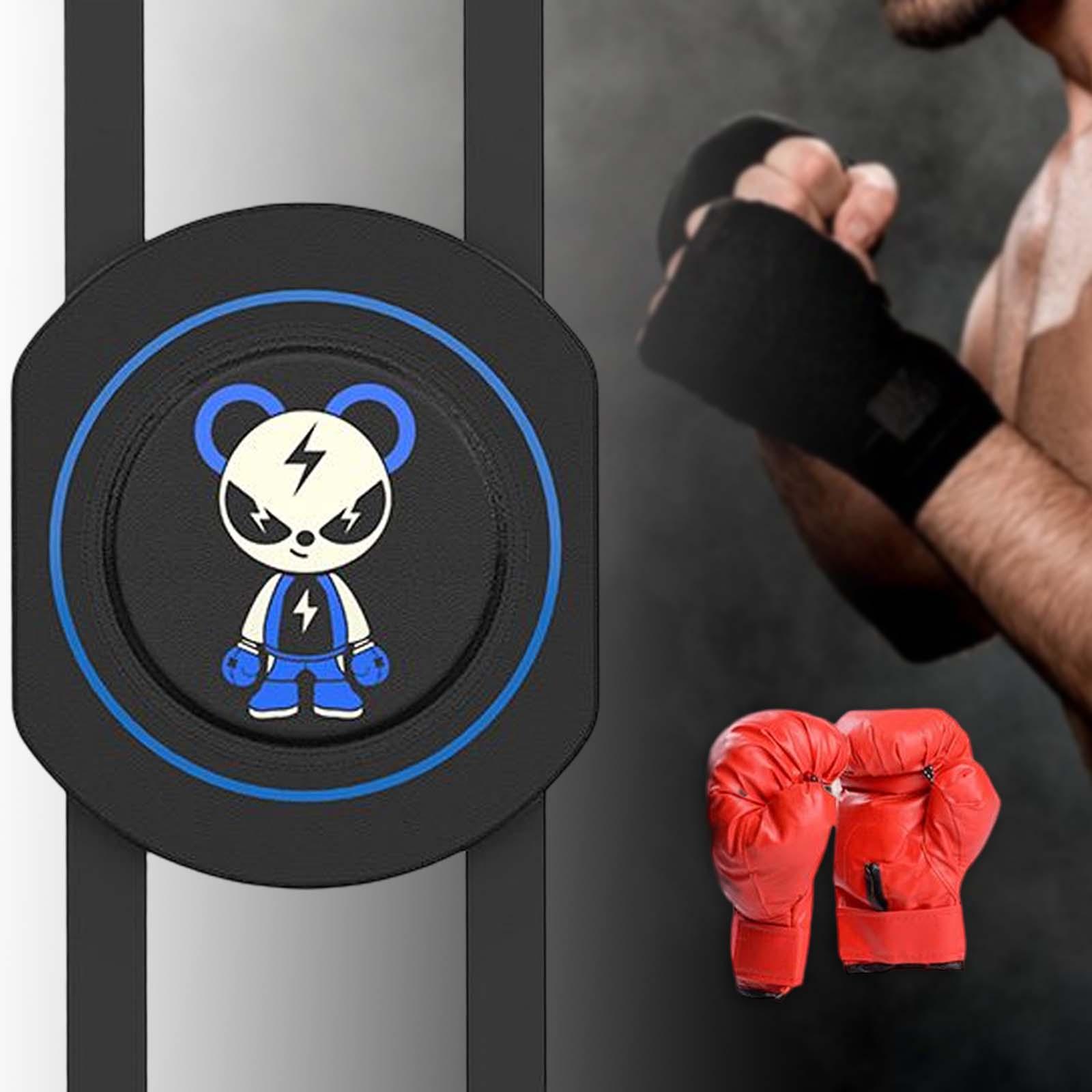Punching Bag Homes Karate Competition Fitness Training Pad Boxing Wall Target Bear With Kids Glove