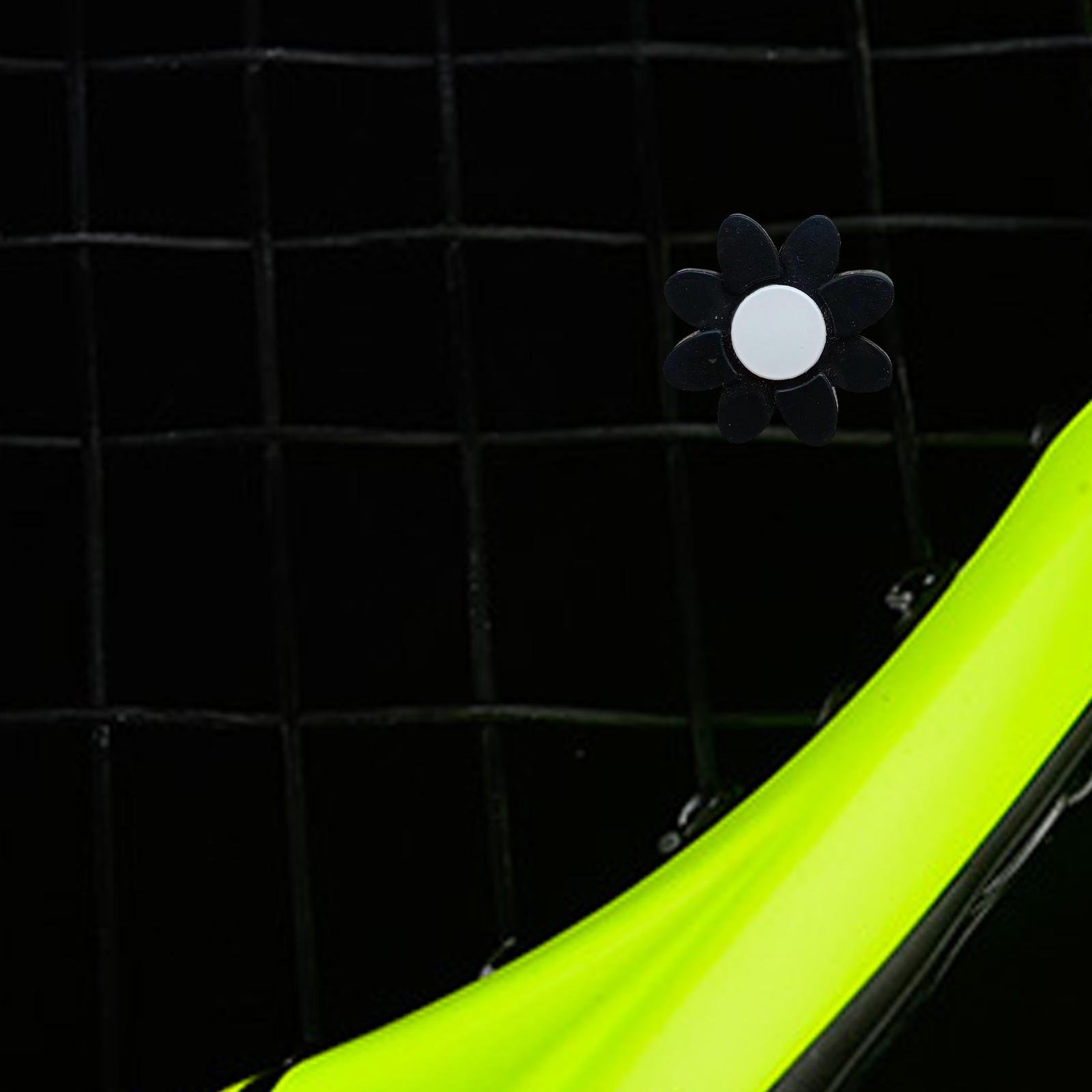 Tennis Racket Vibration Dampener Tennis Racquet Shock Absorber User Friendly Black
