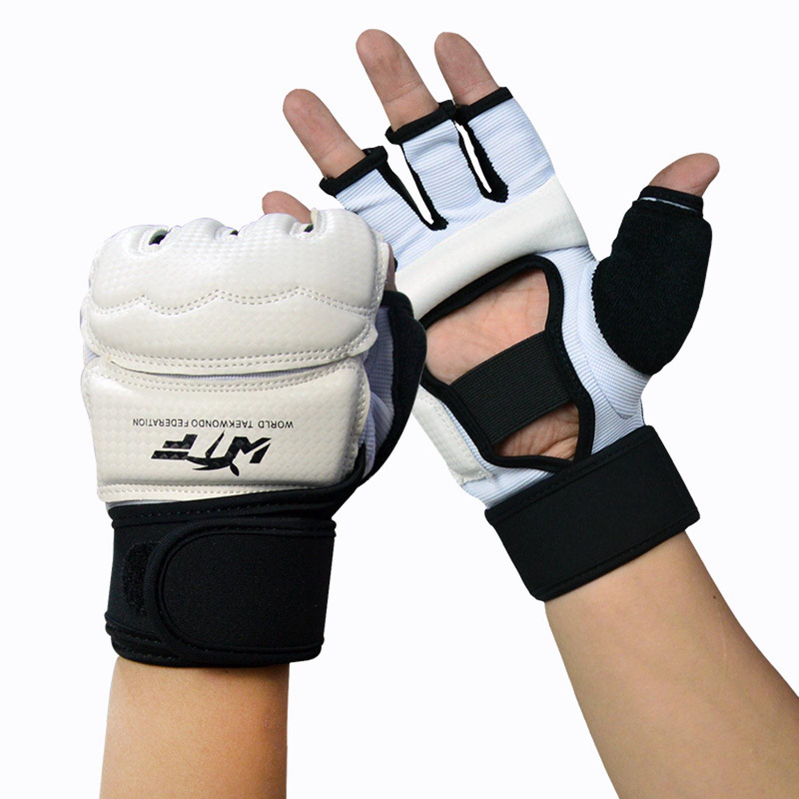 Gloves Foot Protector Guard Home Gym Boxing Taekwondo Karate Sparring Gear Hand L