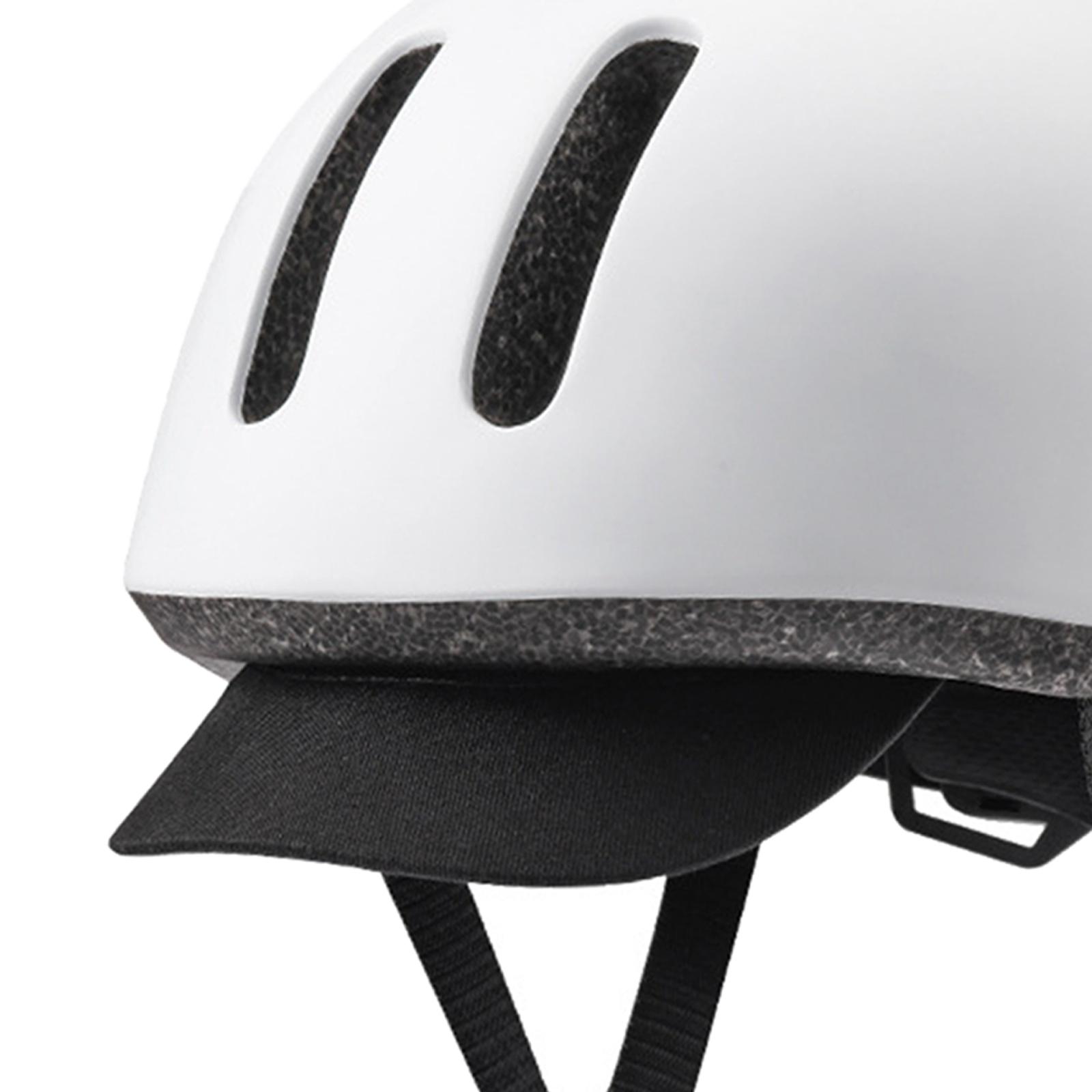 Urban Bicycle Helmet Youth Mountain Bike Helmets Headgear Adult Bike Helmets White