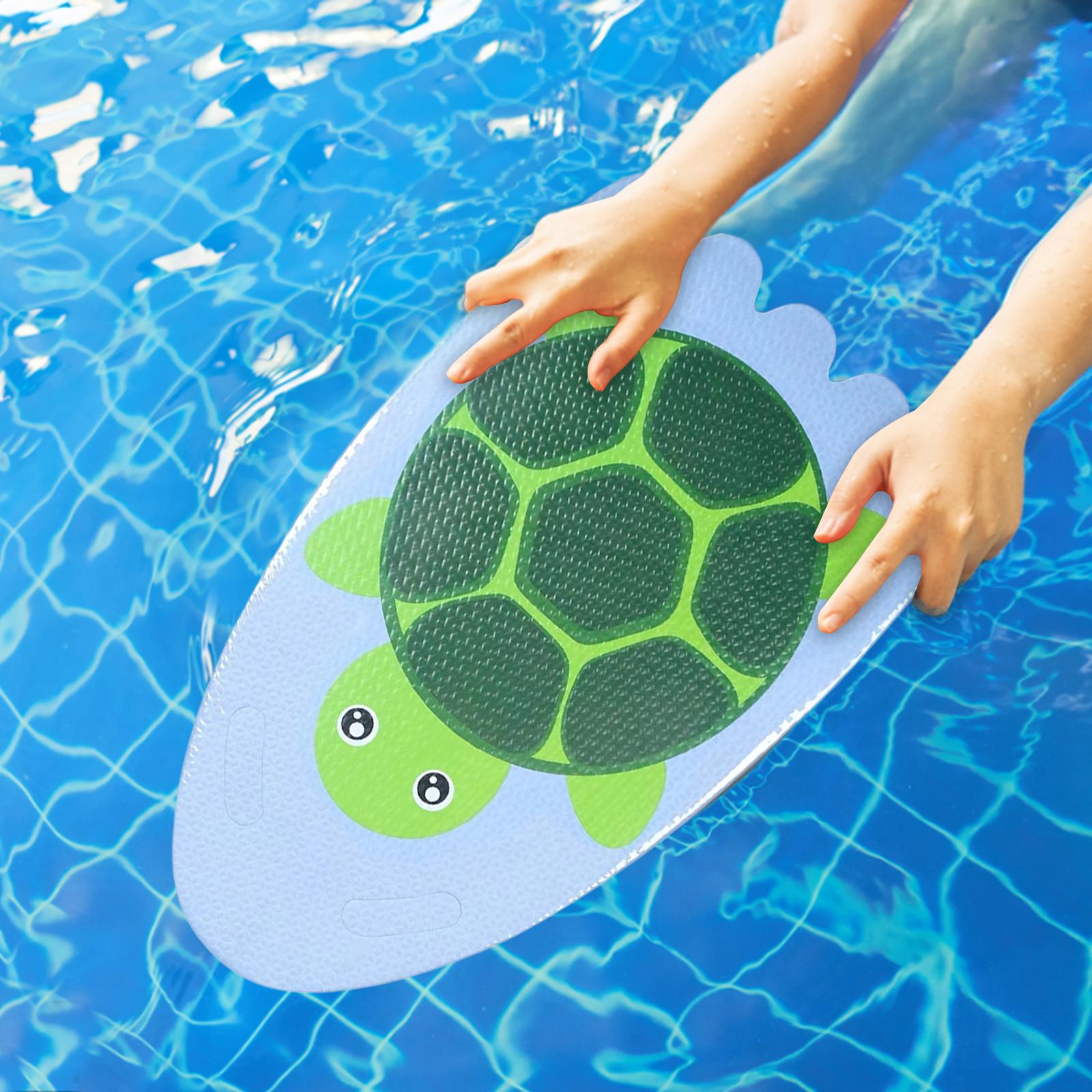 Swim Kickboard for Kids Two Grip Swim Training Kick Board EVA Swimming Float Turtle