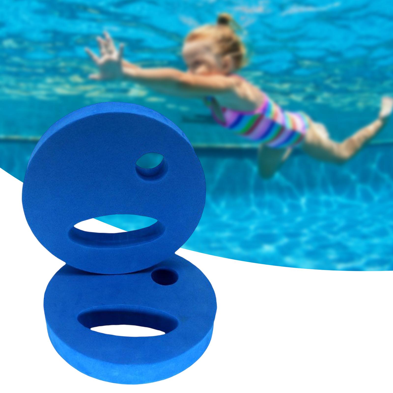 Swimming Hand Float Buoyancy Floating Board 18x3cm Dark Blue