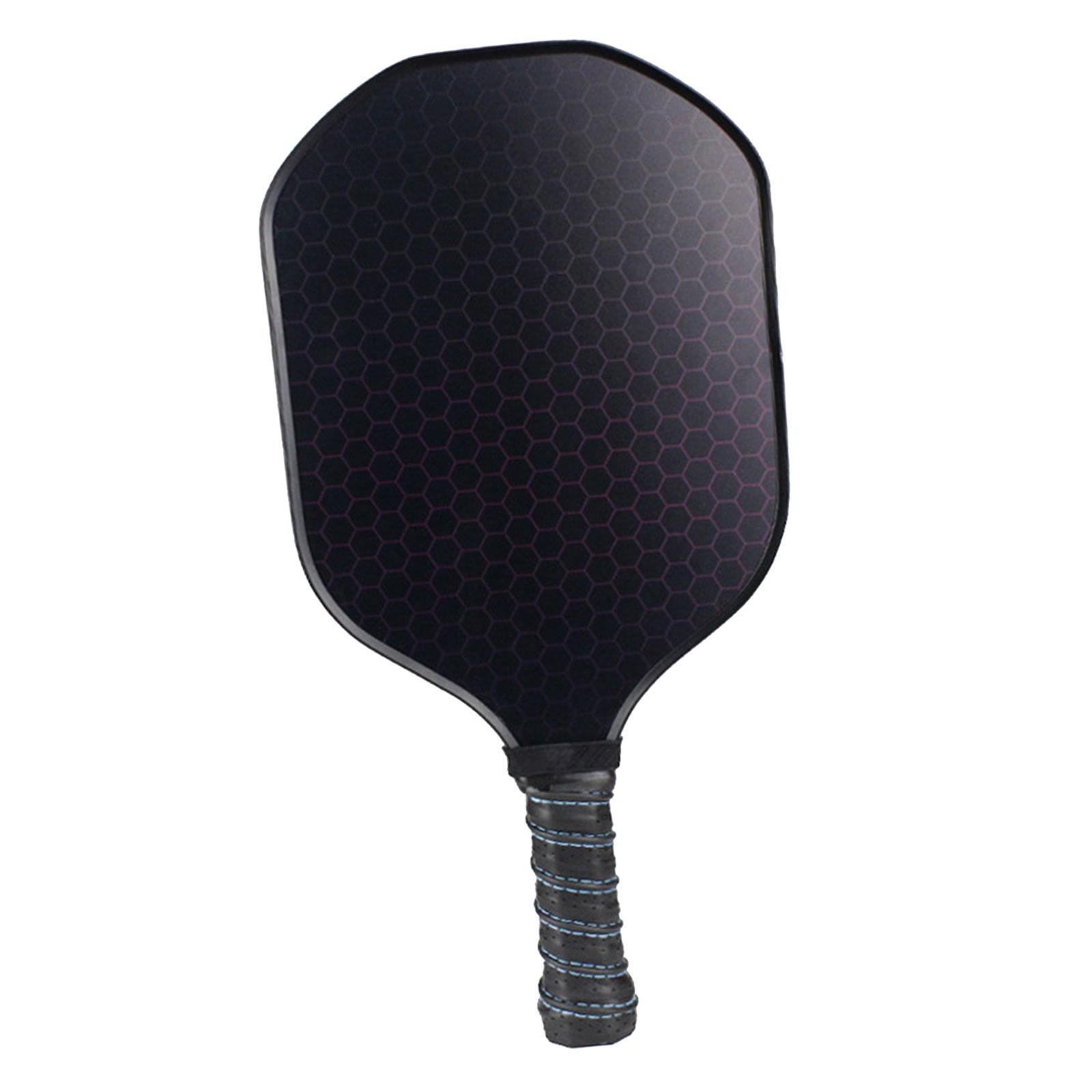 Carbon Fiber Pickleball Paddles Advanced Player Home Gym Pickleball Rackets Style E