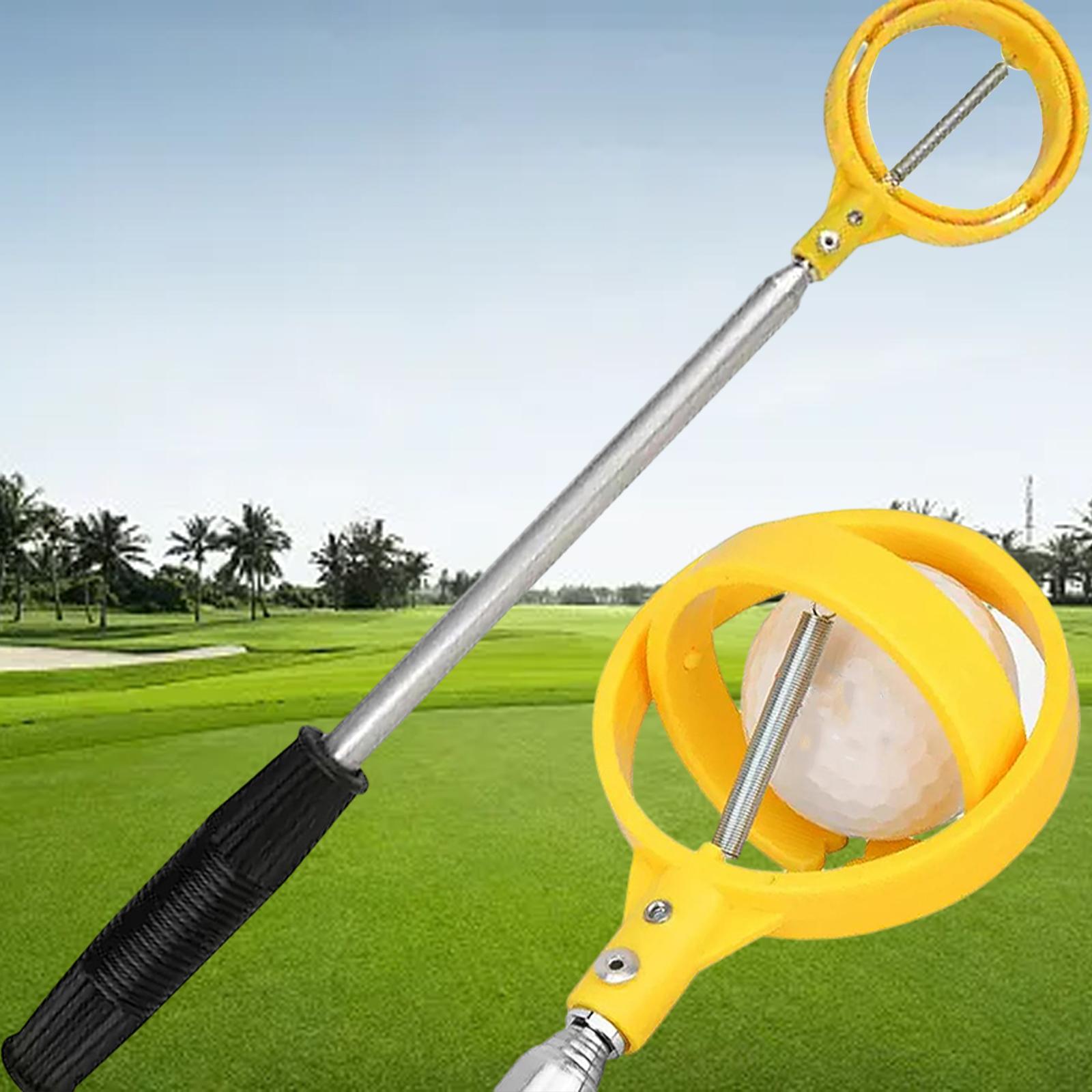 Telescopic Golf Ball Retriever Lightweight Extendable Golf Ball Pick up Tool