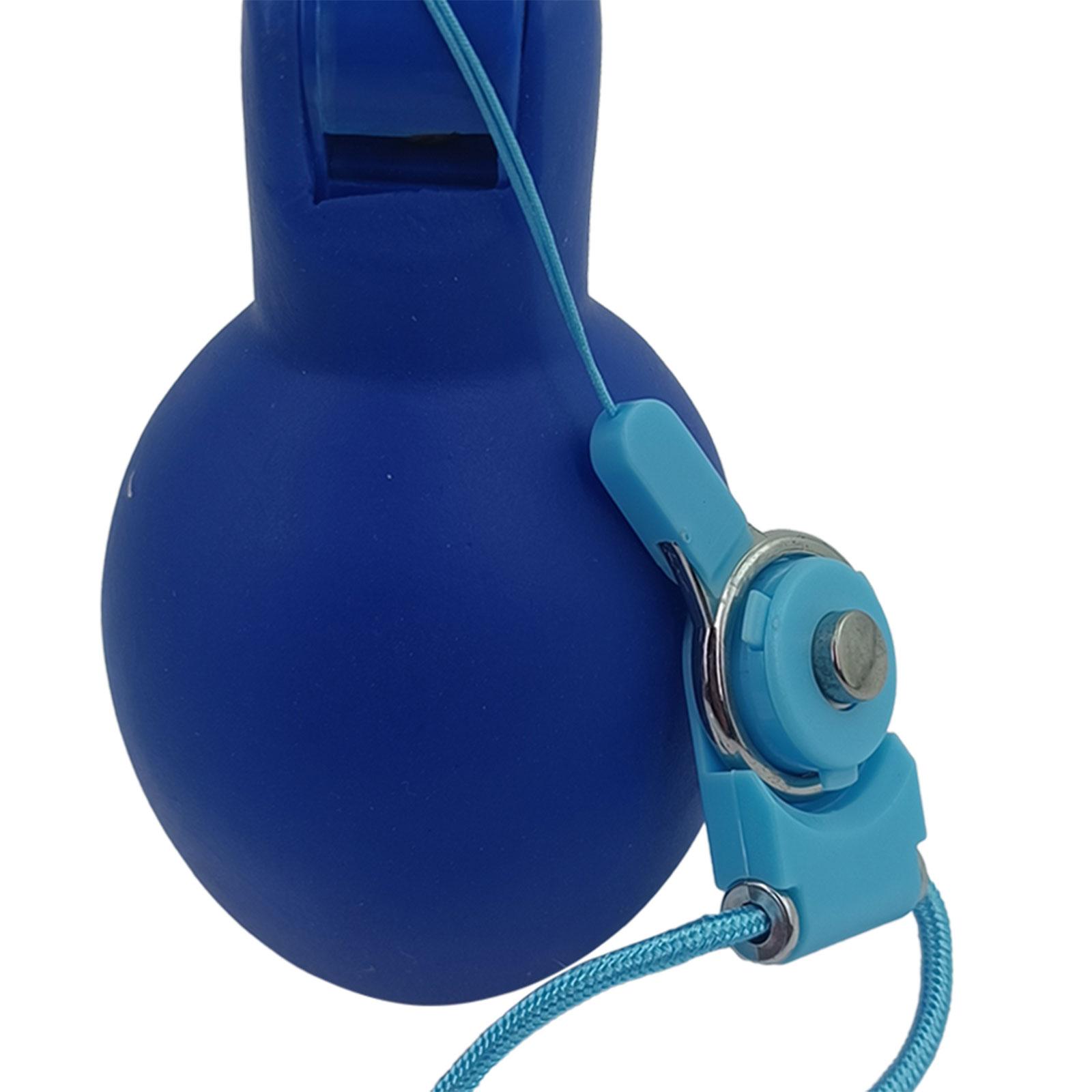 Hand Whistles Handheld Manual Whistle Training for Basketball Hiking Camping Blue