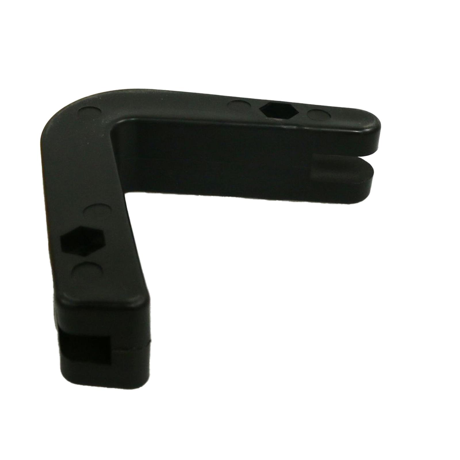 2Pcs Barbell Rack Dumbbell Rack Shelves Wall Mount Dumbbell Holder Organizer Black