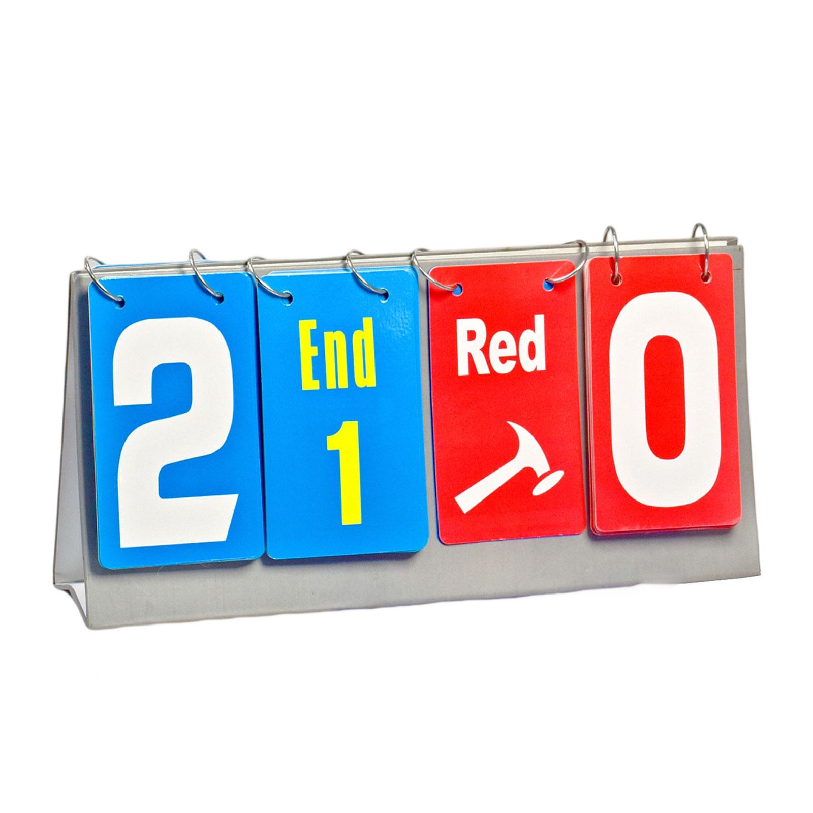 Tabletop Curling Scoreboard