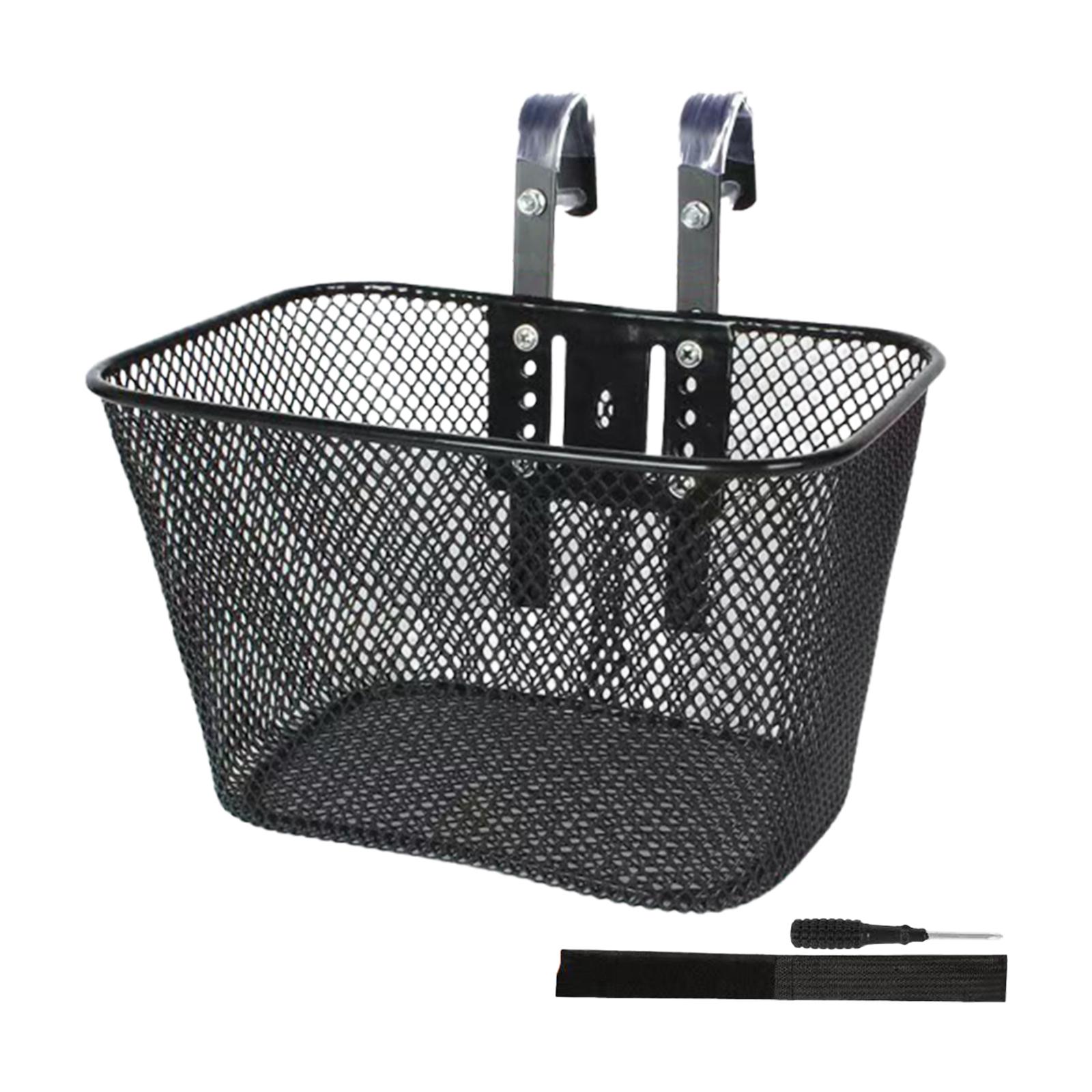 Kids Bike Basket Metal